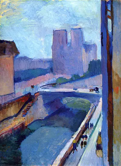Notre-Dame, une Fin d'Apres-Midi Henri Matisse